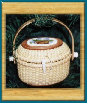 Tiny Nantucket Purse Ornament