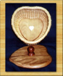 6 inch Heart Basket
